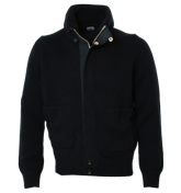 CP Company Navy Hooded Sweater