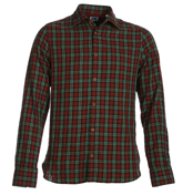 CP Company Red and Green Check Shirt