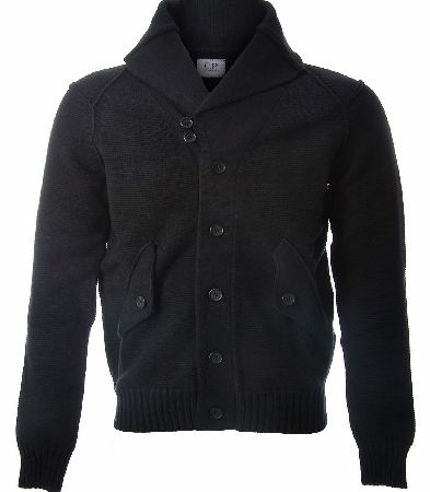 CP Company Shawl Collar Knit Cardigan