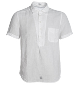 CP Company White Linen Shirt