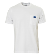 CP Company White Pique T-Shirt