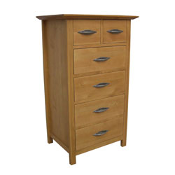 - Linton Tall 2 Over 4 Drawer Chest