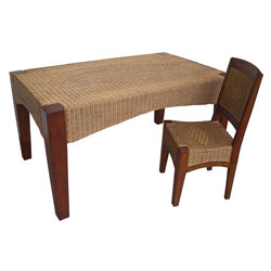 CPW - Rattan 1.8m Dining Table