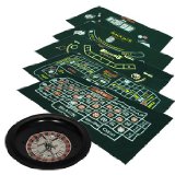 CQ Poker CQ 6-in-1 At Home Casino Set