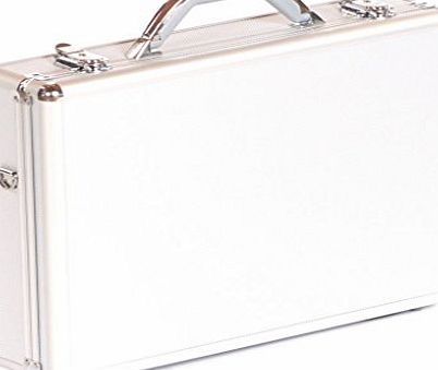 CR7 Cristiano Ronaldo Executive Aluminium Business Laptop Flight Case Briefcase Storage Box Bag Silver