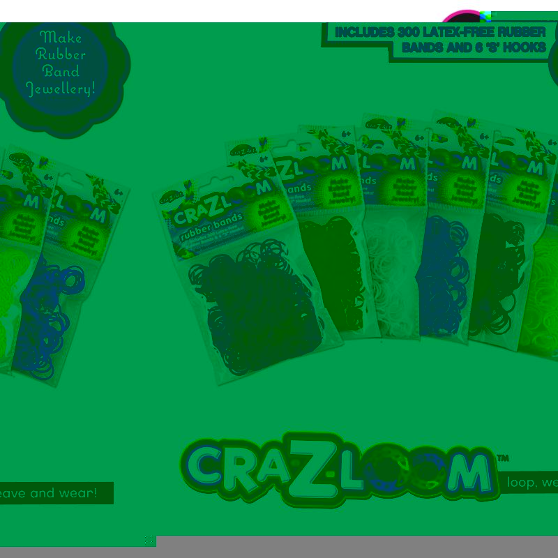 Cra-Z-Art Basic Colour Band Pack
