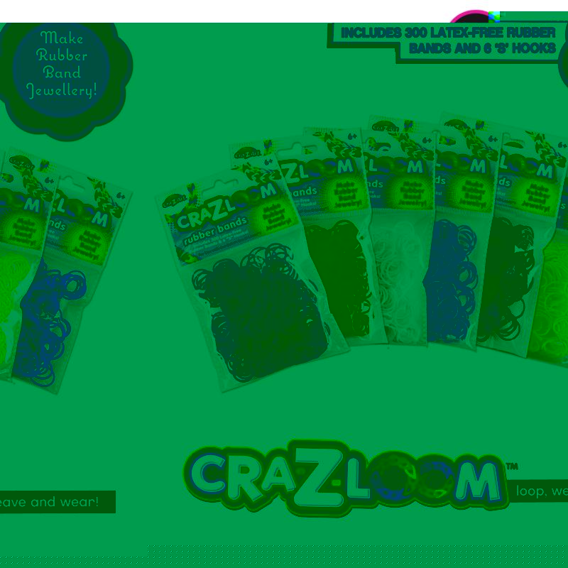 Cra-Z-Art Basic Colour Band Pack