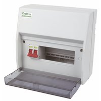 CRABTREE 7-Way Fully Insulated Main Switch Consumer Unit