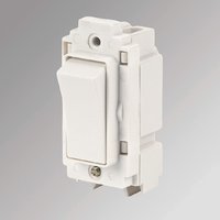 CRABTREE Anti-Microbial 20A 1W Rockergrid Sw