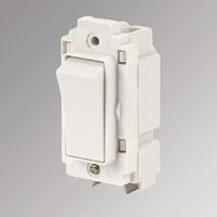 CRABTREE Anti-Microbial 20A 2W Rockergrid Sw