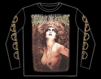 Cradle Of Filth Cursed Above Long Sleeved