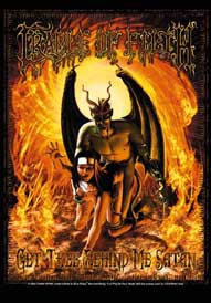 Cradle Of Filth Get Thee Behind Textile Poster