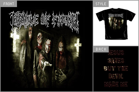 Cradle Of Filth (Jesus Saves) T-shirt cid_4344tsb