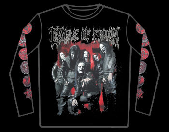 Cradle Of Filth Swansong Long Sleeved T-Shirt