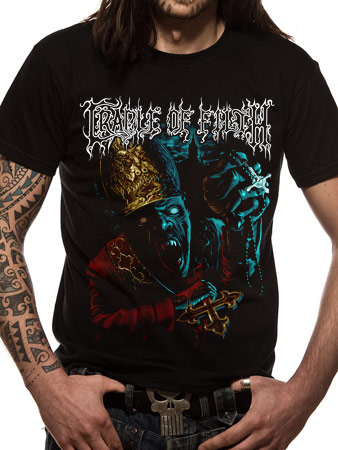 Cradle Of Filth (Vampire Pope) T-shirt