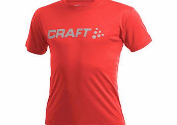 Craft Active Run Logo Tee