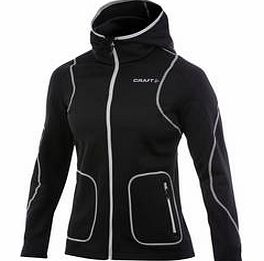 Craft Full Zip Hooded Womens Top