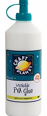 Craft Planet 0.5 L 193 x 142 mm PVA School Glue, Transparent