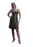 Crafted Dynasty Tinas Short Evening Dress Charcoal Grey - 10