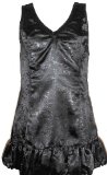 Crafted MbyM Natalie Tricks Womens Dress, Black, Medium.