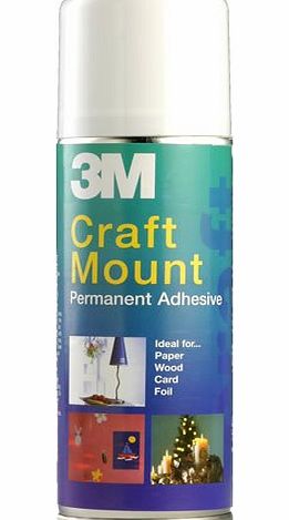 CraftMount 3M CraftMount Spray Adhesive - Permanent - 200ml