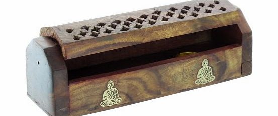 Crafty Jungle 6`` Ash Catcher Box - Buddha