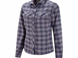 Craghoppers Howley slate checked cotton-blend shirt