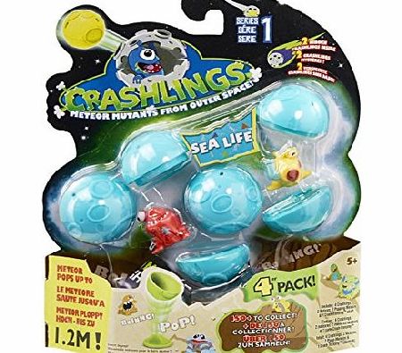 Crashlings Action Figure (Pack of 4)