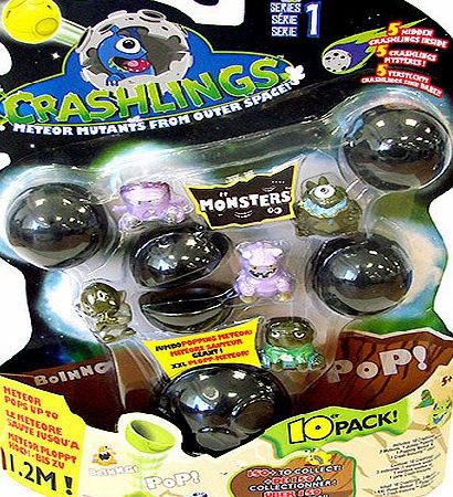 Crashlings Series 1 Monsters 10 Figures Pack