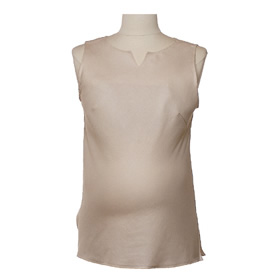 Crave Linen Notch Neck Top