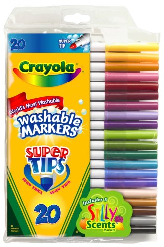 Crayola 20 Supertips (5 Silly Scents)