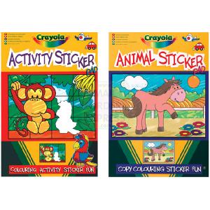 Crayola Animal and Activity Sticker Pads