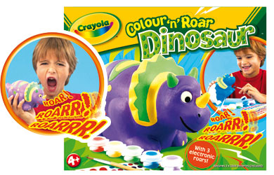 crayola Colour and#39;nand39; Roar Dinosaur