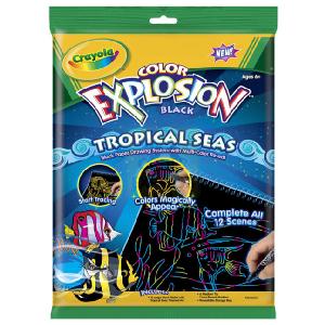 Colour Explosion Black Tropical Seas