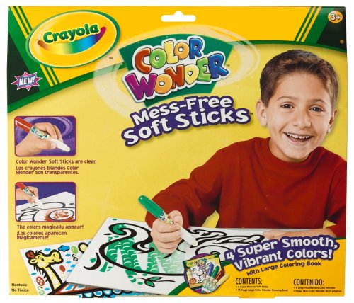 Crayola Colour Wonder Mess Free Soft Sticks