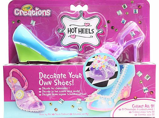 Crayola Creations Hot Heels Two Pack - Blue and