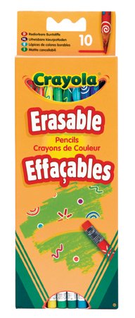 Crayola Erasable Pencils (10 Pack)
