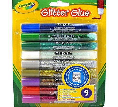 Crayola Glitter Glue (9 Pack)