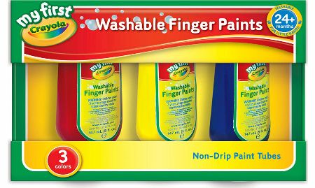 My First Washable Finger Paints 3-Pack