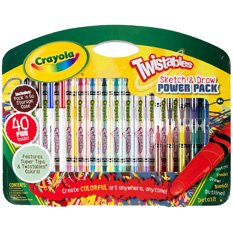 Crayola Twistables Sketch and Draw Power Pack (40 piece set)
