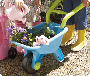 Crayola Wheelbarrow - Blue