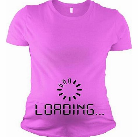 Crazy Dog Tshirts Baby Loading Funny T Shirt Funny Maternity Shirts M