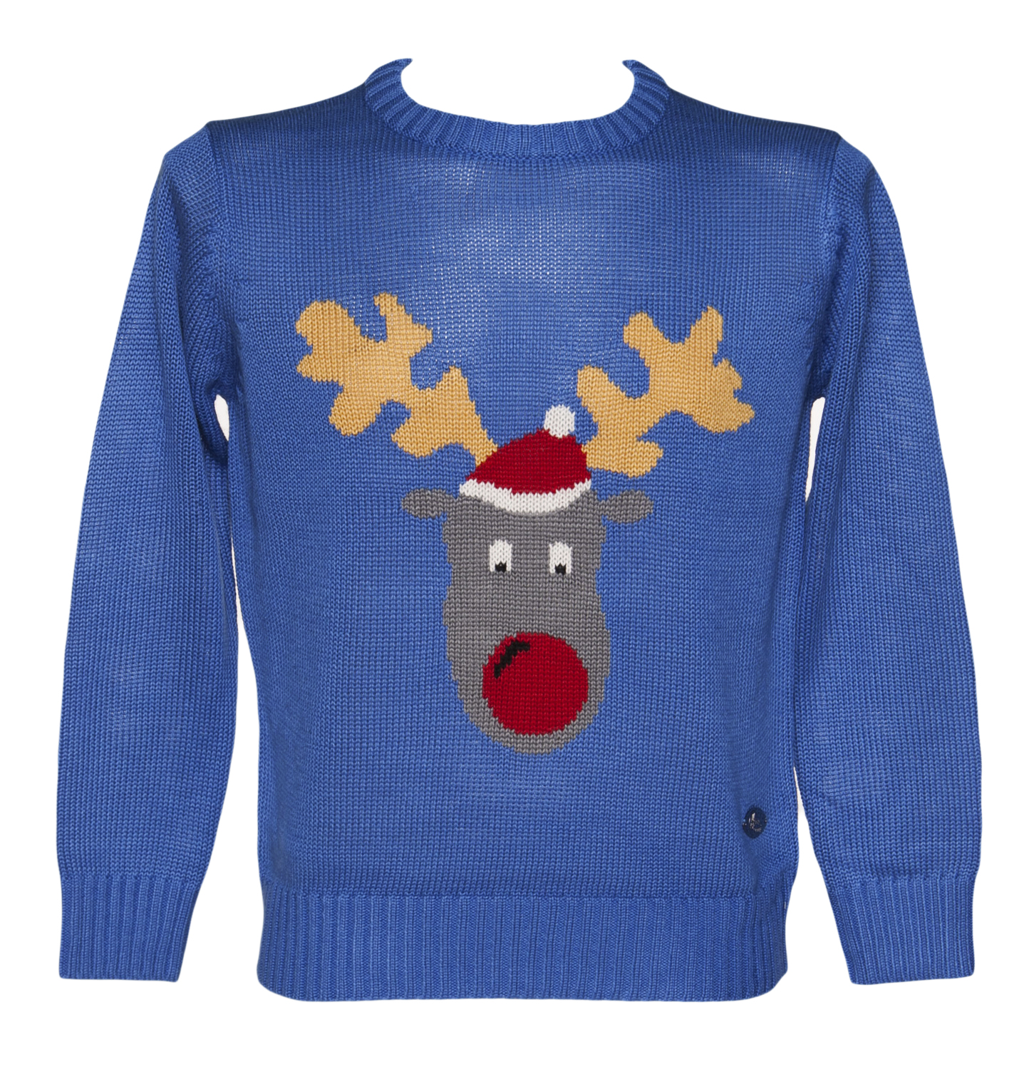Crazy Granny Clothing Unisex Reggie Reindeer Christmas Jumper from