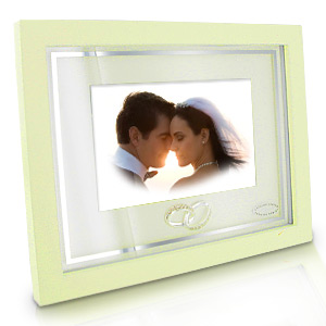 Cream Joined Rings 6 x 4 Photo Frame