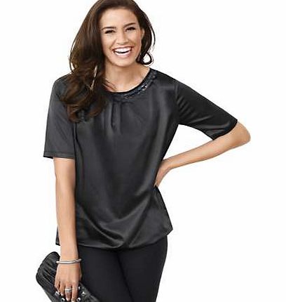 Creation L Short Sleeve Blouse