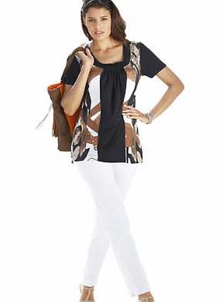 Creation L Stretch Straight Leg Trousers