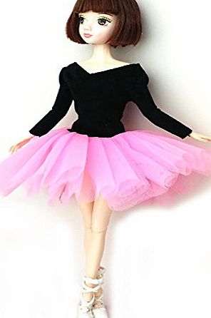 Creation Royalty Princess Party Dress/Clothes/Gown clothing custome For Barbie Doll 11by CreaTion (Pink)