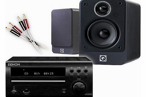 CA-MS5i-BG Micro Stereo System (Denon DM39DAB Black + Q Acoustics 2010i Graphite + 55 QED cable bundle). 2 Year Guarantee + Free next working day delivery (most mainland UK addresses)!