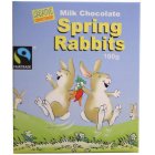Fair Trade Milk Chocolate Spring Rabbits 100g