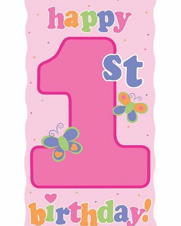 Creative Converting 1St Birthday Fairy Princess Door Sign Child